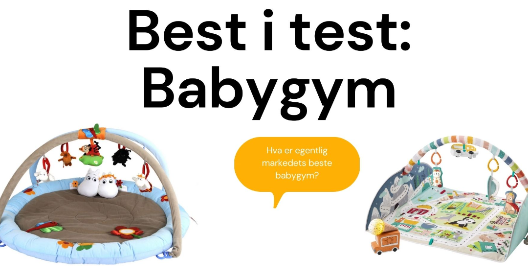 Babygym test: Topp 8 aktivitetsmatter for lekne babyer
