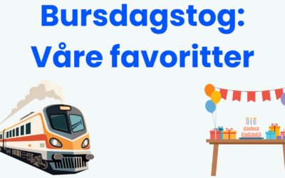 Bursdagstog test: 3 beste til barnebursdagen i 2026